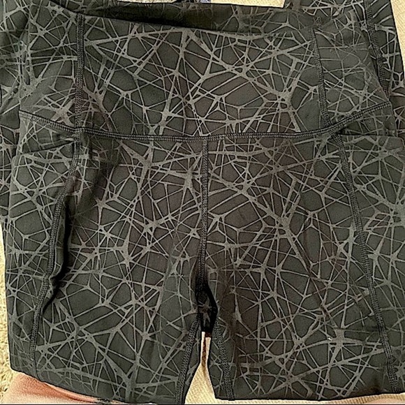 New-spyder Active Performance High Rise Legging SidePockets, Spyder Web Print LG - Picture 12 of 16